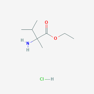 Ethyl 2-amino-2,3-dimethylbutanoate hydrochloride