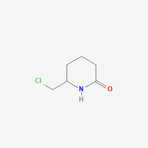 6-(Chloromethyl)piperidin-2-one