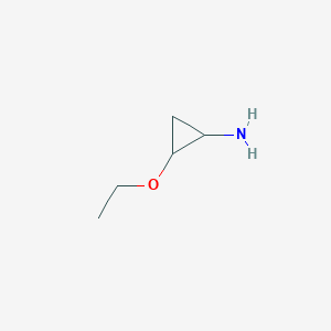molecular formula C5H12ClNO B1373621 2-Ethoxycyclopropan-1-amine CAS No. 1461713-33-6