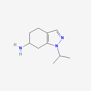 1-(propan-2-yl)-4,5,6,7-tetrahydro-1H-indazol-6-amine