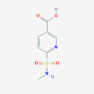 6-(Methylsulfamoyl)pyridine-3-carboxylic acid