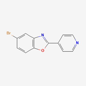 5-Bromo-2-(pyridin-4-yl)benzo[d]oxazole