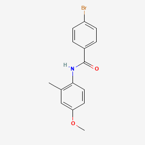 4-bromo-N-(4-methoxy-2-methylphenyl)benzamide