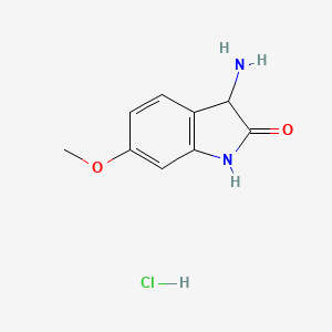 B1373643 3-Amino-6-methoxyindolin-2-one hydrochloride CAS No. 1268957-08-9
