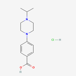 4-[4-(Propan-2-yl)piperazin-1-yl]benzoic acid hydrochloride
