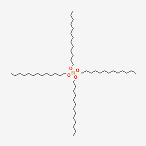 molecular formula C52H108O4Si B13736759 Tetratridecyl silicate CAS No. 18491-98-0
