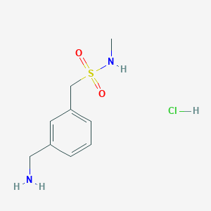 1-[3-(aminomethyl)phenyl]-N-methylmethanesulfonamide hydrochloride