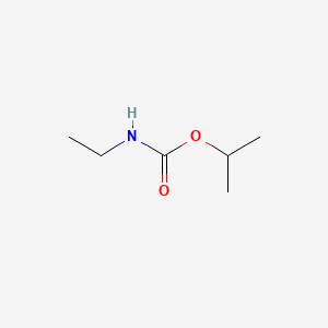molecular formula C6H13NO2 B13736773 Isopropyl ethylcarbamate CAS No. 35601-81-1