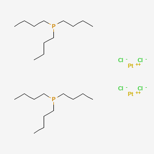 molecular formula C24H54Cl4P2Pt2 B13736830 Di-mu-Chlorodichlorobis(tributylphosphine)diplatinum CAS No. 15670-38-9