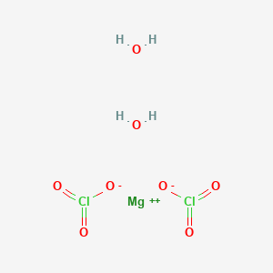 molecular formula Cl2H4MgO8 B13736900 Magnesium chlorate dihydrate 
