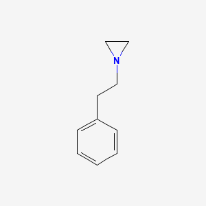 molecular formula C10H13N B13737021 1-(2-Phenylethyl)aziridine CAS No. 3164-46-3