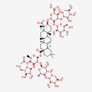 molecular formula C71H110O36 B13737034 Squarroside A 