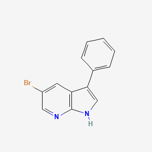 5-bromo-3-phenyl-1H-pyrrolo[2,3-b]pyridine