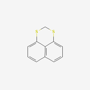 molecular formula C11H8S2 B13737208 Naphtho[1,8-de]-1,3-dithiin CAS No. 204-14-8