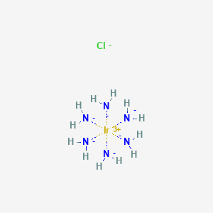 molecular formula ClH12IrN6-4 B13737233 Azanide;iridium(3+);chloride 