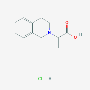 2-(1,2,3,4-Tetrahydroisoquinolin-2-yl)propanoic acid hydrochloride