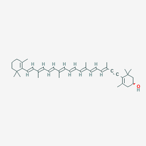 molecular formula C40H54O B13737339 Crocoxanthin CAS No. 21284-10-6