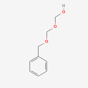 molecular formula C9H12O3 B13737353 [(Phenylmethoxy)methoxy]methanol CAS No. 35445-70-6
