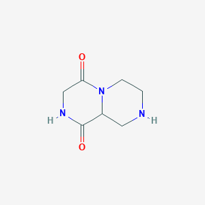 tetrahydro-2H-pyrazino[1,2-a]pyrazine-1,4(3H,6H)-dione