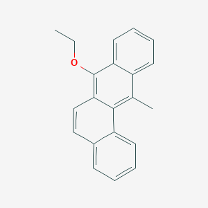 molecular formula C21H18O B13737389 7-Ethoxy-12-methylbenz(a)anthracene CAS No. 16354-48-6