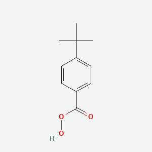 molecular formula C11H14O3 B13737425 p-tert-Butylperbenzoic acid CAS No. 1711-40-6