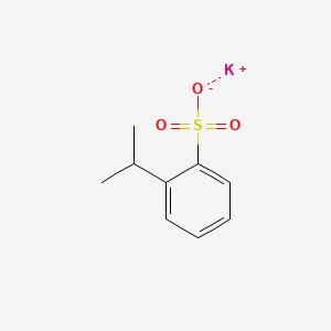 molecular formula C9H11KO3S B13737465 Potassium cumenesulfonate 