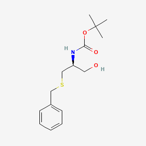 molecular formula C15H23NO3S B1373749 Boc-D-cys(bzl)-OL CAS No. 198470-16-5