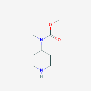 methyl N-methyl-N-piperidin-4-ylcarbamate