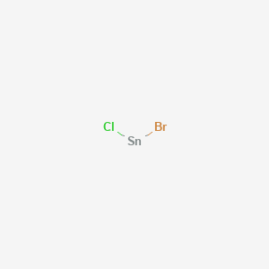 molecular formula BrClSn B13737547 Tin monobromide monochloride CAS No. 13595-90-9