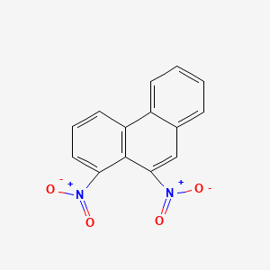 molecular formula C14H8N2O4 B13737655 1,10-Dinitrophenanthrene CAS No. 159092-68-9