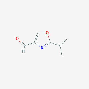 2-Isopropyl-1,3-oxazole-4-carbaldehyde