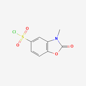 3-Methyl-2-oxo-2,3-dihydro-1,3-benzoxazole-5-sulfonyl chloride