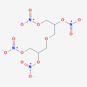 molecular formula C6H10N4O13 B13738005 Diglycerol tetranitrate CAS No. 20600-96-8
