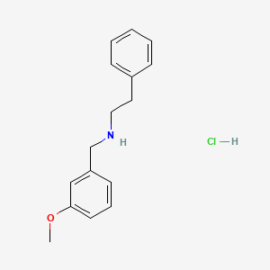 N-(3-Methoxybenzyl)-2-phenylethanamine hydrochloride