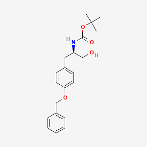 (R)-tert-Butyl (1-(4-(benzyloxy)phenyl)-3-hydroxypropan-2-yl)carbamate