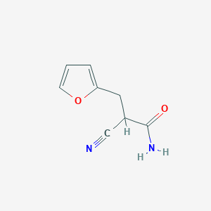 molecular formula C8H8N2O2 B13738150 Furfurylcyano acetamide 