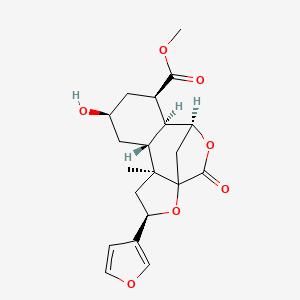 molecular formula C20H24O7 B13738173 Diosbulbin A CAS No. 20086-05-9
