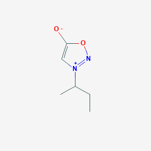 molecular formula C6H10N2O2 B13738323 3-sec-Butylsydnone CAS No. 3441-44-9