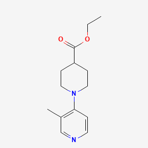 molecular formula C14H20N2O2 B1373836 Ethyl 1-(3-methylpyridin-4-yl)piperidine-4-carboxylate CAS No. 1354949-50-0
