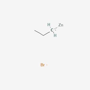 molecular formula C3H7BrZn-2 B13738360 Propane;ZINC;bromide 