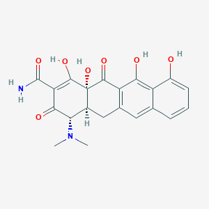 molecular formula C21H20N2O7 B1373841 脱水-6-脱甲基四环素 CAS No. 4496-85-9