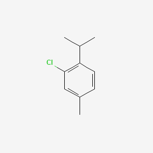 molecular formula C10H13Cl B13738497 p-CYMENE, 3-CHLORO- CAS No. 4395-80-6