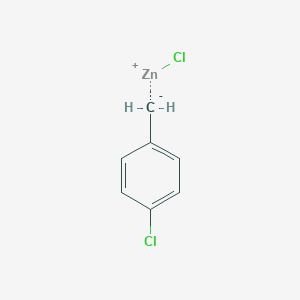 molecular formula C7H6Cl2Zn B137386 4-氯苄基锌氯化物溶液 CAS No. 149923-10-4
