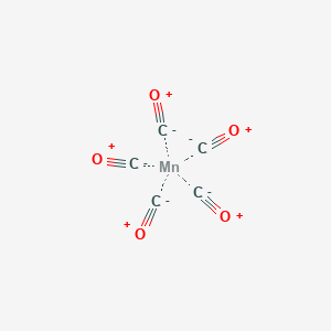 molecular formula C5MnO5 B13738615 Hydromanganese pentacarbonyl CAS No. 15651-51-1