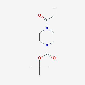 molecular formula C12H20N2O3 B1373863 tert-Butyl 4-acryloylpiperazine-1-carboxylate CAS No. 270594-18-8