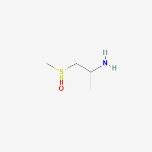 1-Methanesulfinylpropan-2-amine