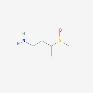 3-Methanesulfinylbutan-1-amine