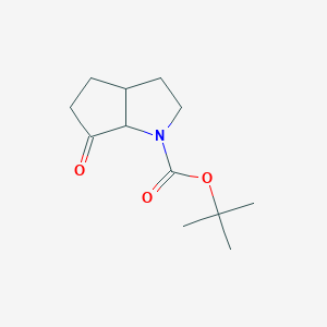 Tert-butyl 6-oxo-octahydrocyclopenta[b]pyrrole-1-carboxylate