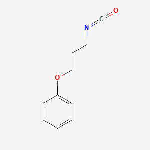 molecular formula C10H11NO2 B1373884 (3-Isocyanatopropoxy)benzene CAS No. 301530-53-0