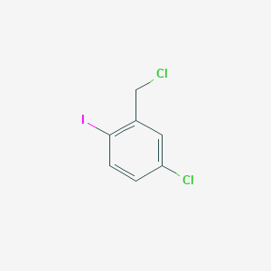 4-Chloro-2-(chloromethyl)-1-iodobenzene